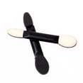 thumbnail image 5 of 100 Pack Disposable Eyeshadow Brush, Double Ended Sponge Eye Shadow Applicator Makeup Brushes - Black, 5 of 5