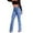 Light Blue, variant on Zhanying Women's High Waisted Jeans Stretchy Bootcut Pants with Elastic Waistband Denim Pants Bell Bottom Jeans Slim Fit Flare Denim Jeans Black XXL