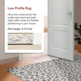 thumbnail image 4 of nuLOOM Mason SpinClean Machine Washable Contemporary Leopard Print Area Rug, 4' x 6', Mason Blue, 4 of 15