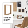 thumbnail image 2 of SHISUYAN Glass Display Frame Wooden Frame Specimen Double-sided Glass Frame Picture Frame, 2 of 9