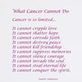 thumbnail image 2 of CafePress - What Cancer Cannot Do Poem Mousepad - Non-slip Rubber Mousepad, Gaming Mouse Pad, 2 of 6