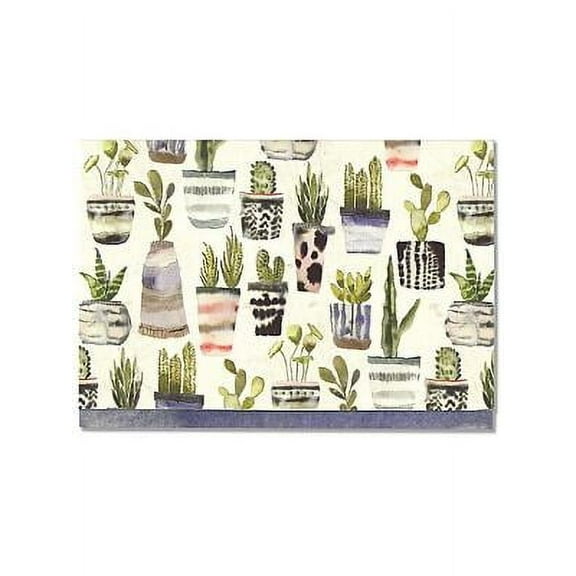 Note Card Watercolor Succulents