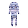 thumbnail image 5 of Matching Halloween Pajamas Set for Whole Family, Breathable Long Sleeve Halloween Family Pajamas with Moon Ghost Pattern, Cozy Family Halloween Pajama Set Sleepwear, 5 of 6