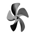 thumbnail image 1 of Durable Lightweight Stove Fan Blade, 5 Blade Design Enhances Air Circulation, Improves Heating Efficiency, Simple Installation, 1 of 8