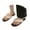 Brown, variant on Womens Platform Sandals Flip Flop Wedges Chunky Slip on Flats Open Round Toe Stone Casual Summer Beach Vacation Party Slide Comfortable Thong Sandals