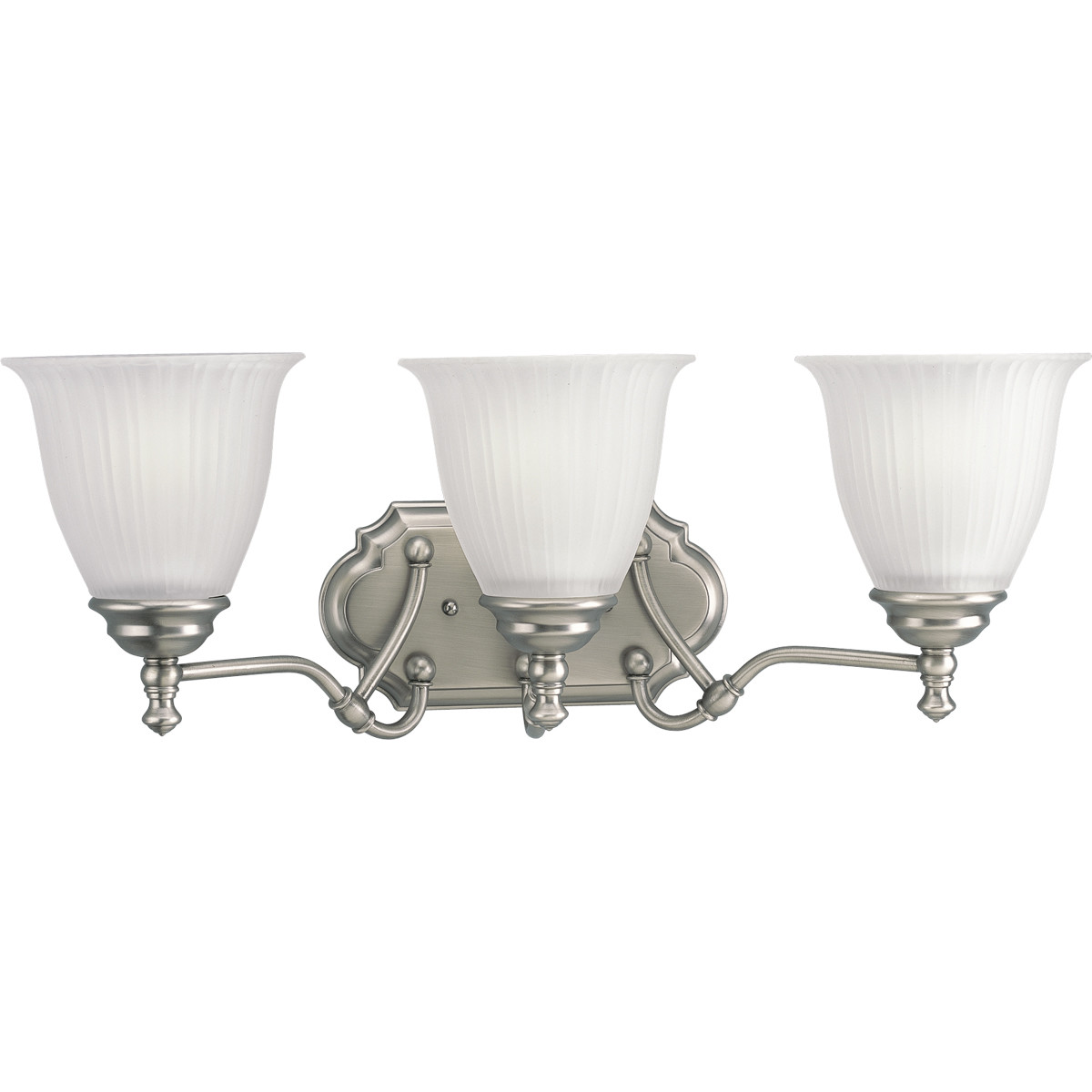 Progress Lighting P2731 Antique Nickel Renovations Three Light Antique Nickel Renovations Three Light