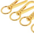thumbnail image 4 of Broches de langosta Sunnimix Clips Bolsa Llavero Gancho Hallazgos 12mm Oro, 4 of 6