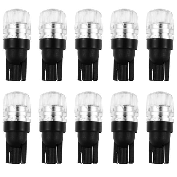 10 bombillas LED de repuesto para matrícula de coche, 3 W, luz indicadora de ancho