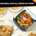 thumbnail image 4 of LEINING Non-Stick Square Parchment Air Fryer Liners (100 Count), 4 of 5