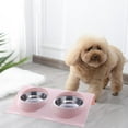 thumbnail image 4 of Tazones de alimentos para perros y gatos Perfecl Acero inoxidable inclinados S 29x18.5x6.2cm L 37.5x25x7.5cm, 4 of 8