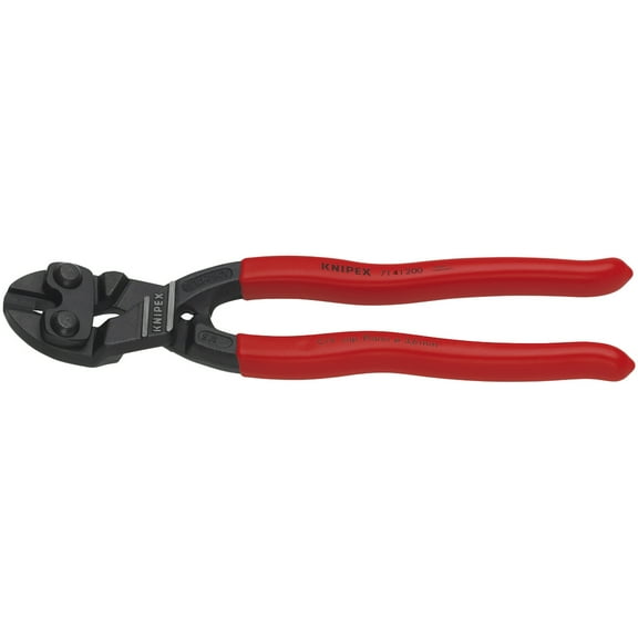 KNIPEX Tools 71 41 200 CoBolt High Leverage Angled Bevel Cut Compact Bolt Cutters with Blade Recess