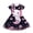 Axolotl Cherry Blossoms, variant on Cartoon Capybara & Daisy Floral Pattern Polyester Fabric Short Sleeve Dress Flowy Soft Girls Short Sleeve Maxi Dress 2-14 Years Old 1pcs
