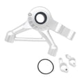 thumbnail image 1 of Motorcycle Front Brake Caliper Set Integrated Cover Convenient Installation Mounting Bracket CNC Argent, 1 of 8