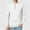 01 White, variant on Awdenio Shirts for Men Long Sleeve Casual Waffle Thermal Fashion Pullover Button T-Shirt with Pocket