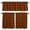 Orange Black, variant on Black Orange Plaid Kitchen Curtains, Kitchen Curtains and Valances Set of 3, Farmhouse Buffalo Check Gingham Light Filtering Tailored Tier Curtain 24 Inch Length Drapes for Cafe Sink Bedroom