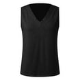 thumbnail image 5 of Sngxgn Women's Basic Casual Long Camisole Strap Layering Top(Black,L), 5 of 7