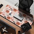 thumbnail image 2 of Long Mouse Pads for Desk,Halloween Ghosts and Pumpkins Pattern Desk Mats on Top Of Desks, Desk Mouse Pad Extra Large with 3mm Non-Slip Base and Stitched Edge for Gaming,Office,Work,Home 35.4"x15.7", 2 of 6