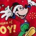 thumbnail image 5 of Disney Girls Boys Christmas Sweatshirts Mickey Mouse Ugly Graphic Crewneck Fleece Sweatshirt Toddler 3-4T, 5 of 9