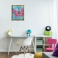 thumbnail image 4 of Stupell Industries Eclectic Gold Floating Frame Canvas Art, 17 x 21, by Jennifer Lambein, 4 of 8