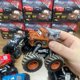thumbnail image 4 of 6 estilos Disney Pixar Cars Big Wheel Offroad Metal Cars Rayo McQueen Sheriff Black Storm Jackson Cruz Mater Juguetes Regalos para niños, 4 of 6