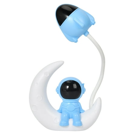 

Cartoon Spaceman Astronaut Eye Desk Lamp Cartoon Moon Lamp Led Learning Eye Rechargeable Desk Lamp Wireless Bedside Lamp Cute Creative Children Night Lamp 23-B218
