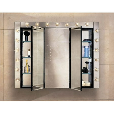 Robern Plm3630w 36 Triple Door Mirrored Medicine Cabinet Robern Plm3630w 36 Triple Door Mirrored Medicine Cabinet