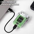 thumbnail image 6 of sruoe Rechargeable Lighter Pocket Lighters Value Pack Flame Cigarettes Lighter Men's Gifts Outdoor BBQ Baking, 6 of 6