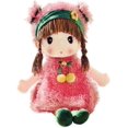 thumbnail image 1 of Liangnv Muñeca de peluche Kawaii de 24', buenos regalos para niños y bebés. (Rosa), 1 of 5