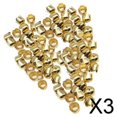 thumbnail image 1 of 3x100 piezas de tapas de cordón de cuero, tapa de borla, cubierta de cuentas para fabricación de joyas DIY 3 piezas, 1 of 7