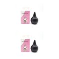 thumbnail image 1 of Redempat Facial Oil Absorbing Roller Stone Control Removal Stick Ball Portable Forehead Handheld Absorption Remover Black 2Set, 1 of 6