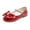 Red, variant on Otqutp Casual Shoes for Children Bowknot Fashion Autumn Toddler and Girls Casual Shoes Thick Sole Round Toe Buckle Non Slip Soft Sole Dress Shoes