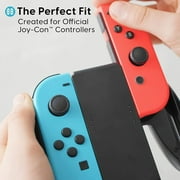 TALK WORKS Nintendo Switch Joy Con Grip Switch Controller Holder, Black