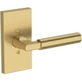 thumbnail image 7 of Baldwin Fd.Lkf.R.Cfr Lake Forest Non-Turning Two-Sided Dummy Door Lever Set - Brass, 7 of 7