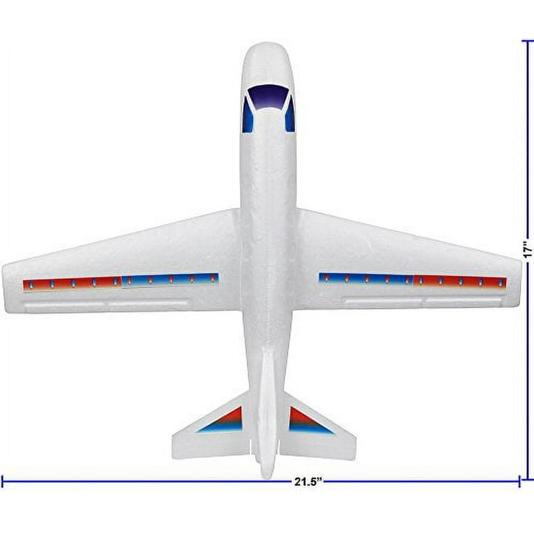 Giant styrofoam airplane top