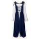 thumbnail image 1 of Vestido Medieval Mujeres Cordones Piso Vintage Cosplay Disfraces Diseño Lindo 2XL Macarena Vestido medieval de mujer, 1 of 6