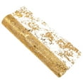 thumbnail image 6 of Raindrops Golden Polyester Table Runner for DIY Use with Elegant Pattern and Decorative Charm 1 Roll, 6 of 8