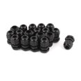 thumbnail image 1 of 18 piezas de plástico negro PG9 3/8NPT rosca 4-8mm fijador de cable impermeable, 1 of 1