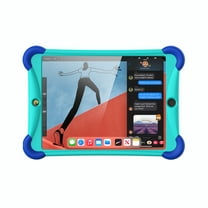 ME Silicone Protective Case with Built-In Stainless Steel Kickstand for iPad 10.2 9th Gen (2021 Release), 8th Gen (2020 Release) and 7th Gen (2019 Release) in Green