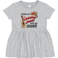 thumbnail image 3 of Inktastic I Listen to Country Music with My Daddy Guitar and Hat Girls Baby Dress, 3 of 5