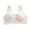 Silver, variant on HBFAGFB Bras for Women No Underwire Comfortable Ultra Thin Lightweight Buckle Underwear Silver Size G