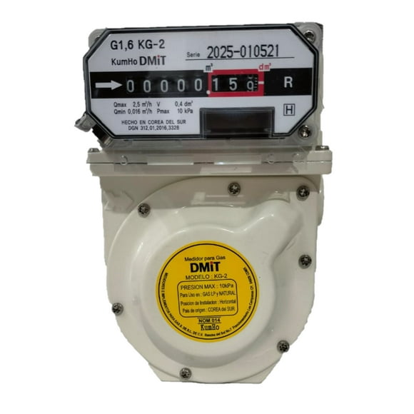 Medidor de Gas Mod. KG2 | Uso domestico o comercio