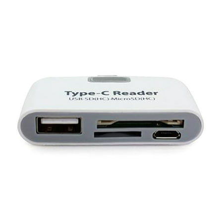 USB 3.1 Type-c OTG Card Reader Type C USB-C Male To USB 3.0 OTG TF SD MS Female Adapter For OTG Phone