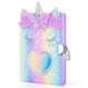 thumbnail image 1 of Agenda Journal homicozy en forma de unicornio con candado para niñas de 6 a 8 años, 1 of 7