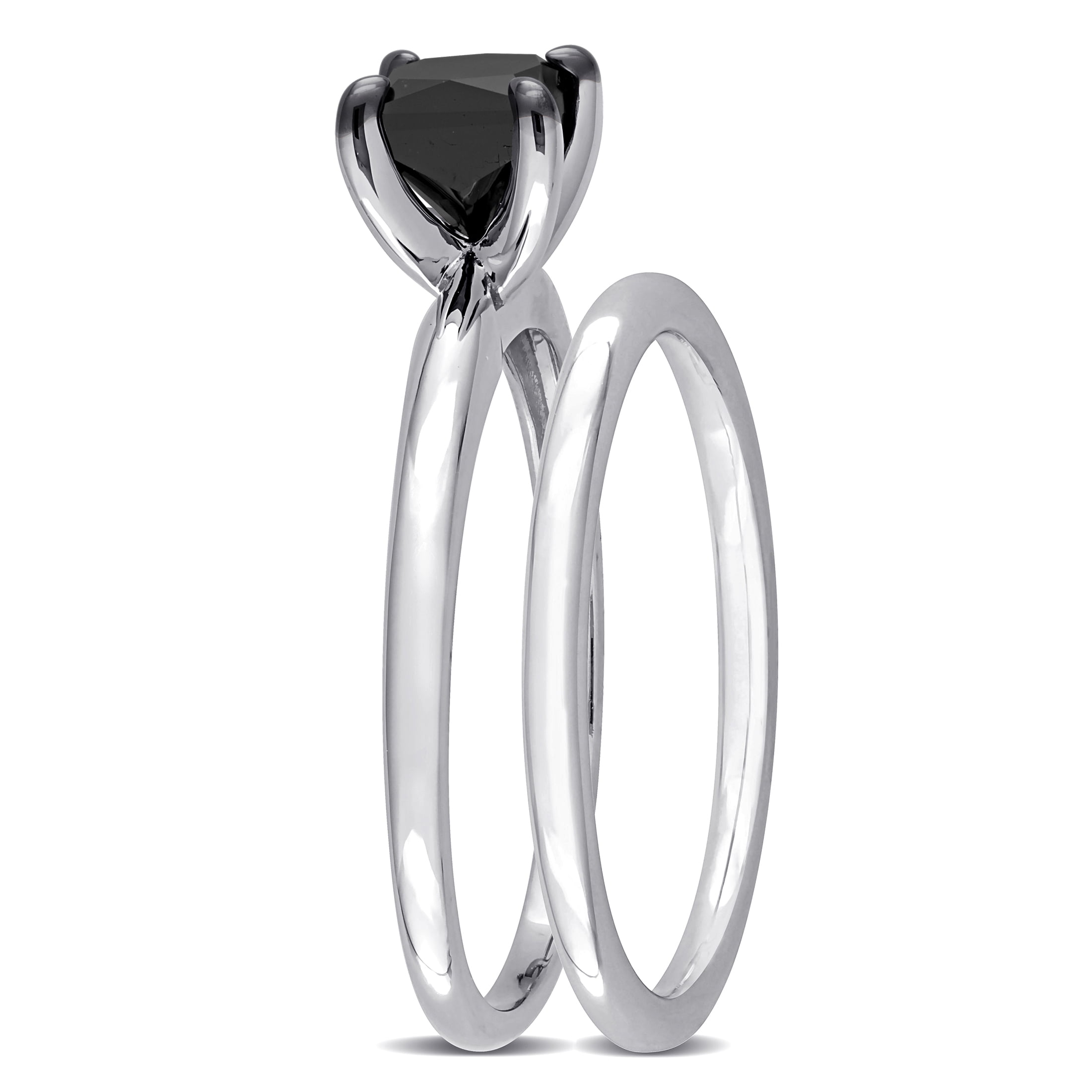 Everly Women's Diamond 10k White Gold Bridal Set