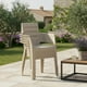 thumbnail image 1 of Set 6 Sillas Plásticas Apariciencia Madera con Brazos Apilables Interior Exterior RIMAX, 1 of 7