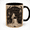 Black, variant on Halloween Mug Haunted Fairy Tale Coffee Cup for Morning Reading and Gothic Book Lovers