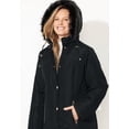 thumbnail image 4 of Catherines Women's Plus Size Faux Fur Hood Puffer Coat, 4 of 4