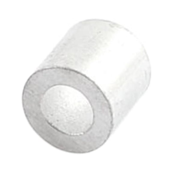 30pcs Aluminum Cable Stops Sleeves for 1/8" Wire Rope Swage Clip