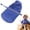Blue, variant on Reflective Dog Raincoat Hooded Slicker Poncho Rainwear Waterproof Outdoor Rain Jacket Pet Products Clothes for Small to 5X-Large Dogs (XS, Blue)