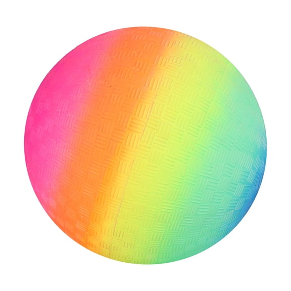 LHWEN Playground Soft Rubber Toy for Kids Outdoor Activities Colored Basketball Football Kickball Child-Friendly Material Ideal for Play and Single Requires Inflation Perfect for and Playgrounds Encou